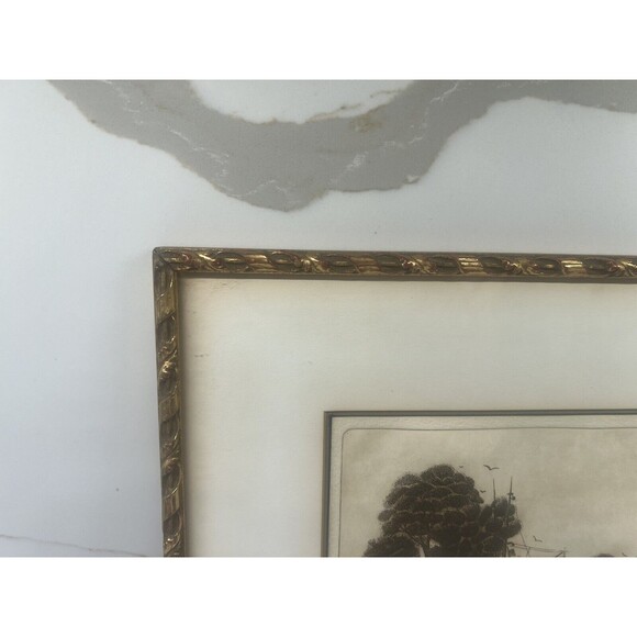 1975 GINGRAS, Gilles Emmanuel "Untitled-Dock" Etching Signed in Pencil 19 of 100 - Picture 6 of 10